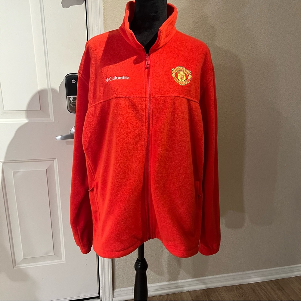 Columbia x Manchester United FC Full-Zip Fleece Jacket - Men’s XL